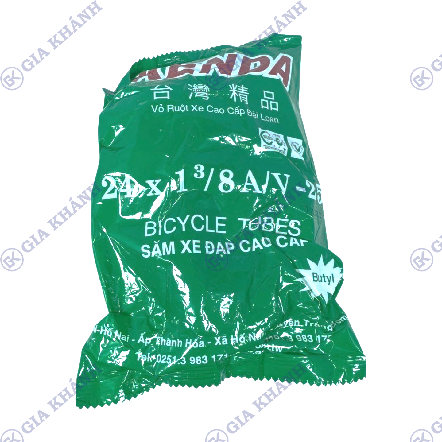 Săm (Ruột) Xe Đạp 37 – 540 , 24 X 1.3/8 , 600 (Xe Mini Nhỏ , Mini Đời Cũ) Kenda