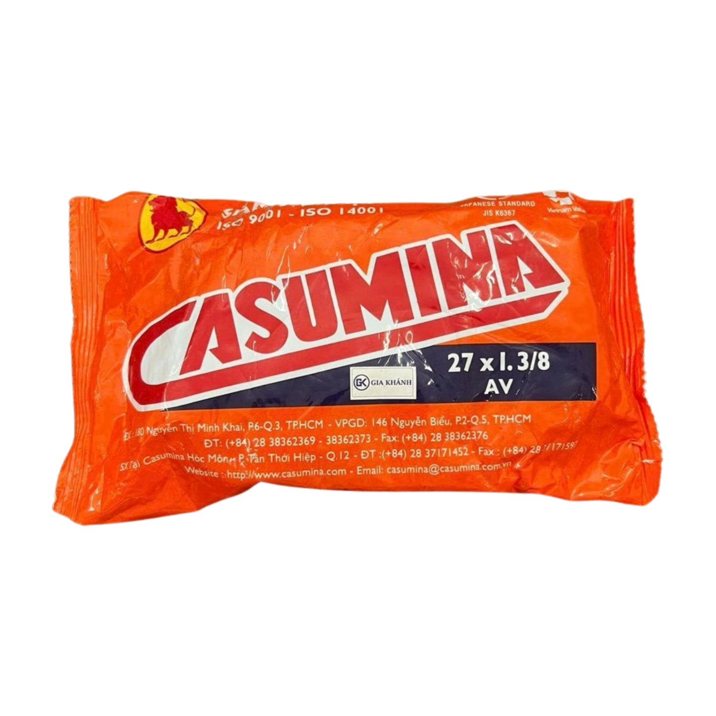 Săm (Ruột) Xe Đạp 27 , 37-630 , 27x1.3/8 , 700 Casumina