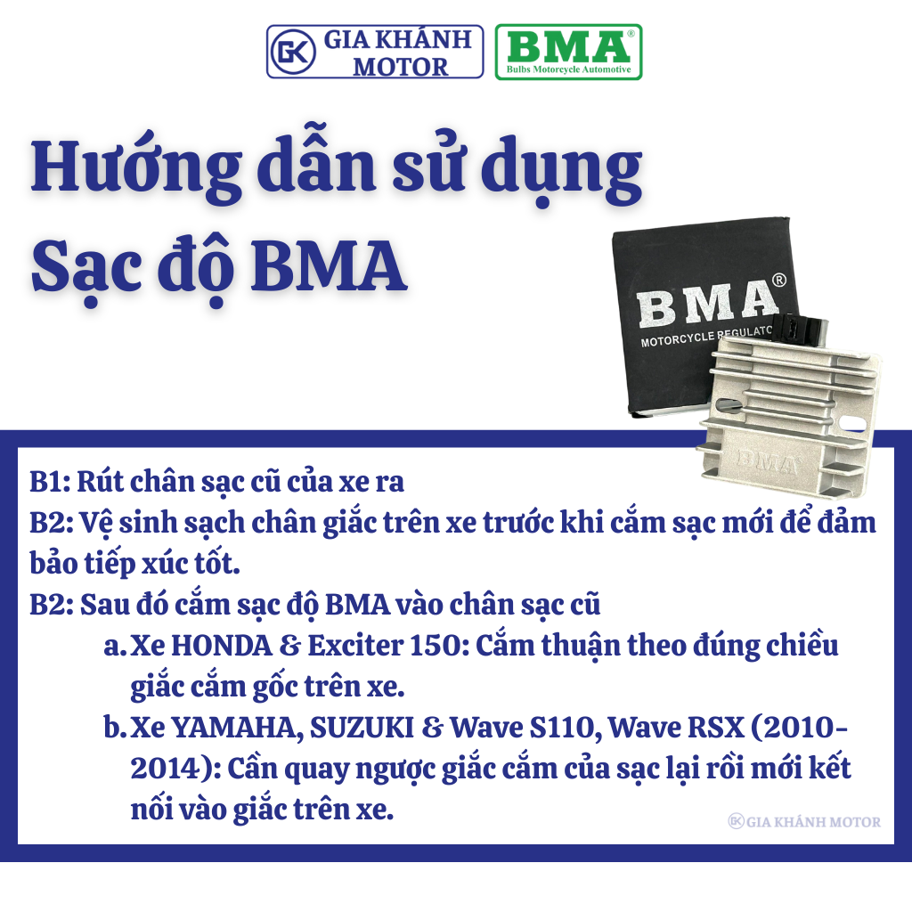 Sạc Độ Tăng Dòng BMA Chính Hãng - Ảnh 5