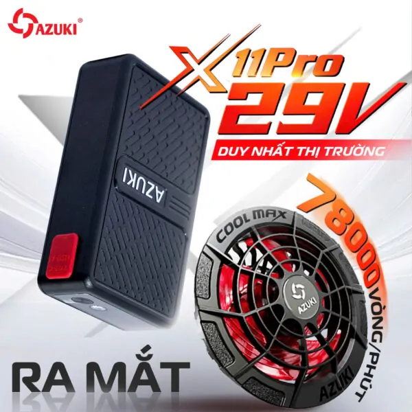 Áo điều hòa Azuki X11 Pro – Áo điều hoà thế hệ mới 2026