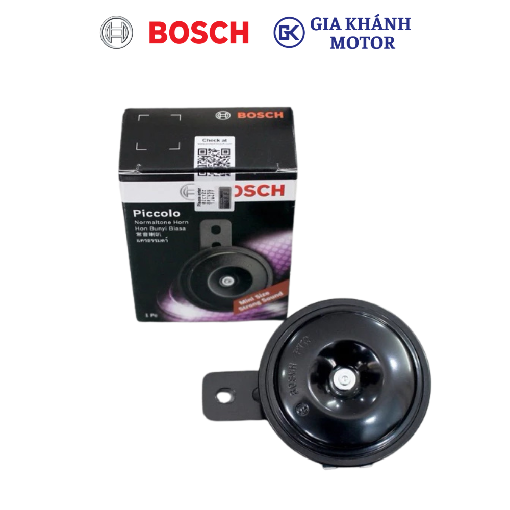 Còi (Kèn) Đĩa Xe Máy Bosch Piccolo Horn 12V