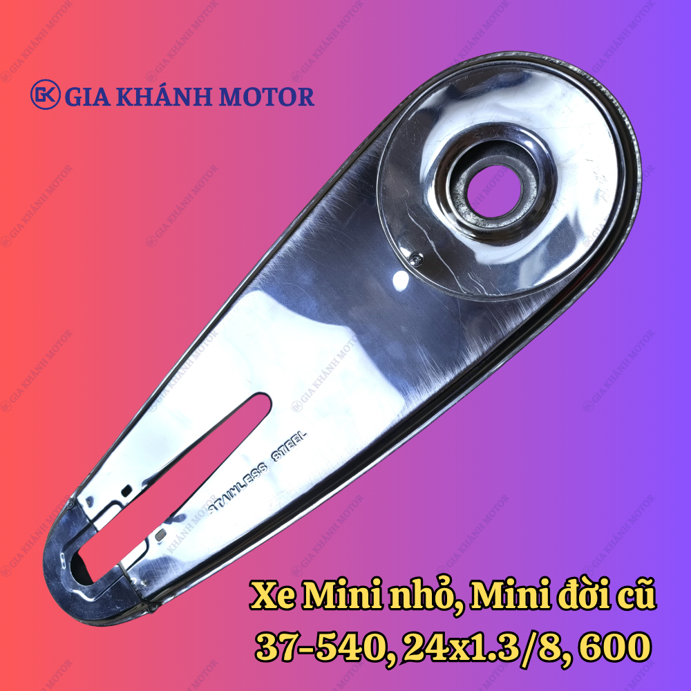 Hộp Xích (Chắn Xích) Xe Đạp Cỡ 24, 37-540, 24x1.3/8, 600 (Mini Nhỏ , Mini Đời Cũ)